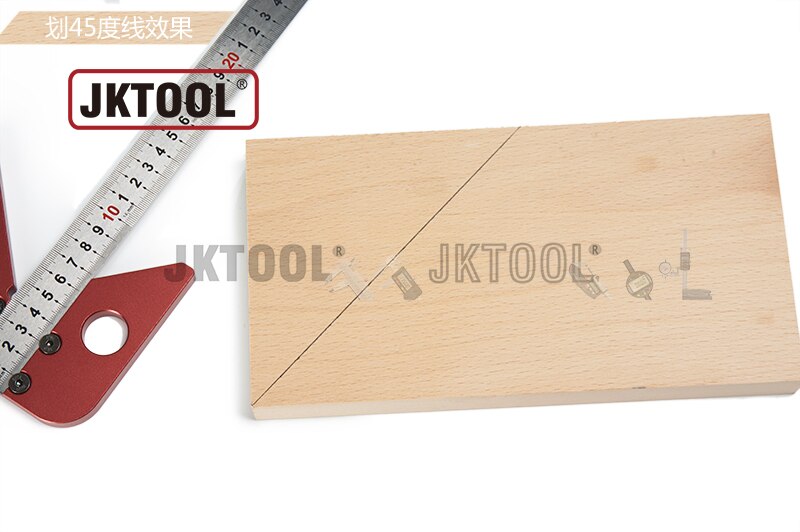 Center finding Gauge with 45 degree angle scribe round center line scribe Center Marking Gauge