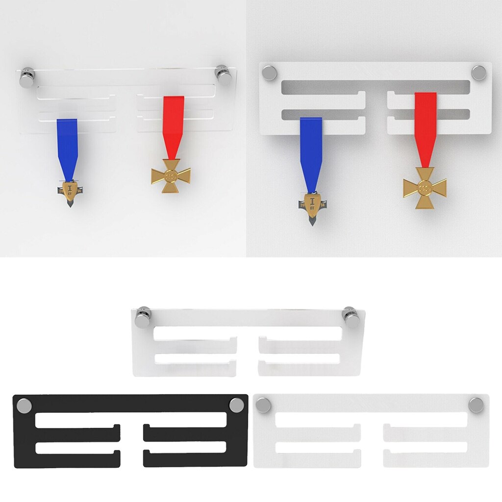 Marathon Sports Acrylic Medal er, Medals er Display Wall Holder Rack Sport Gym Running Swimming Sports Awards Hangers