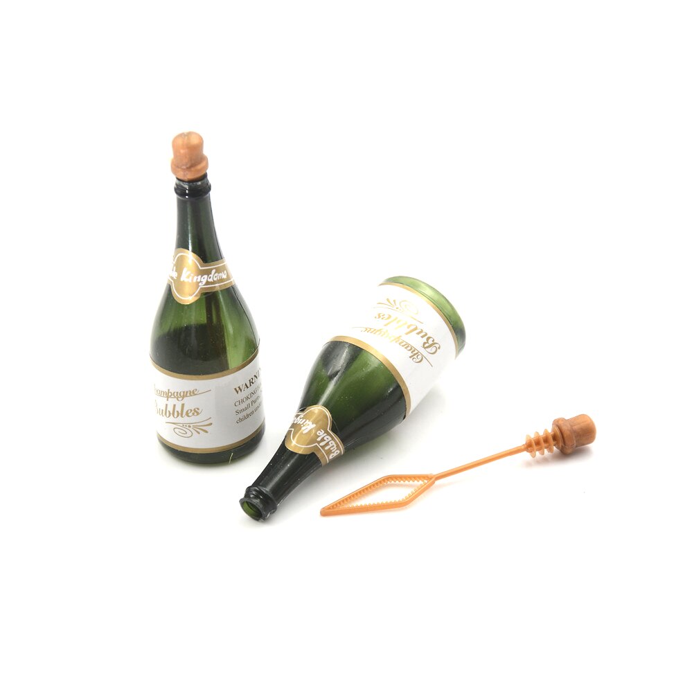 5 Stks/set Kids Favoriete Klassieke Speelgoed Bellen Best Birthday Party Champagne Fles Diy Self Watering Bubble Flessen