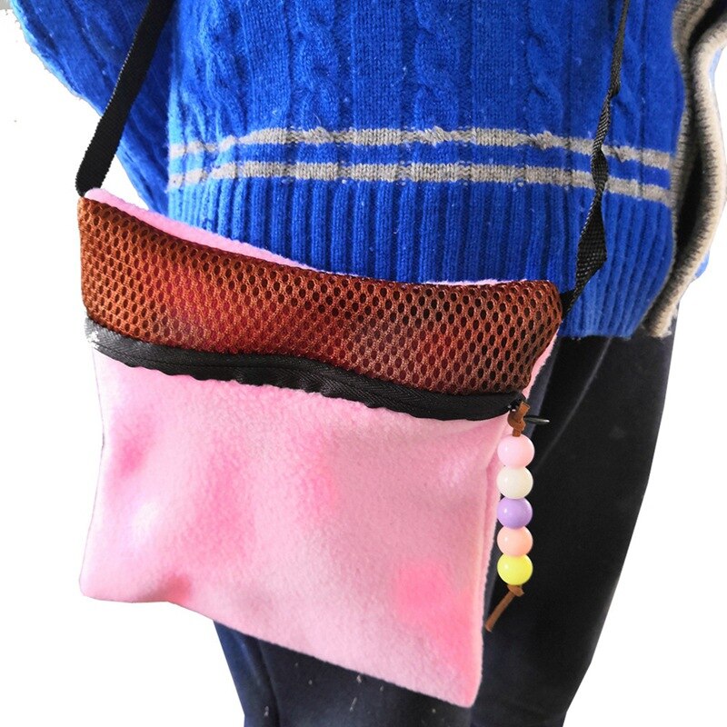 Bolsa de transporte de viaje para hámster, pequeña bolsa de viaje para hámster, bolsas de viaje, jaulas, bolsa de cremallera para cama de dormir portátil, bolsa con cremallera para hámster