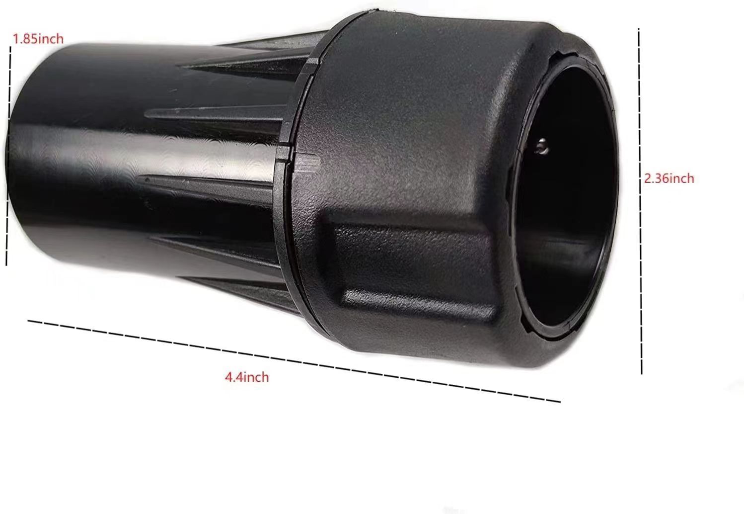 1 PCS DWV9000 Quick Multi-Function Connector Black Universal For Dewalt Dust Extractors,Vacuum Hose, Various DW Tools & Shrouds