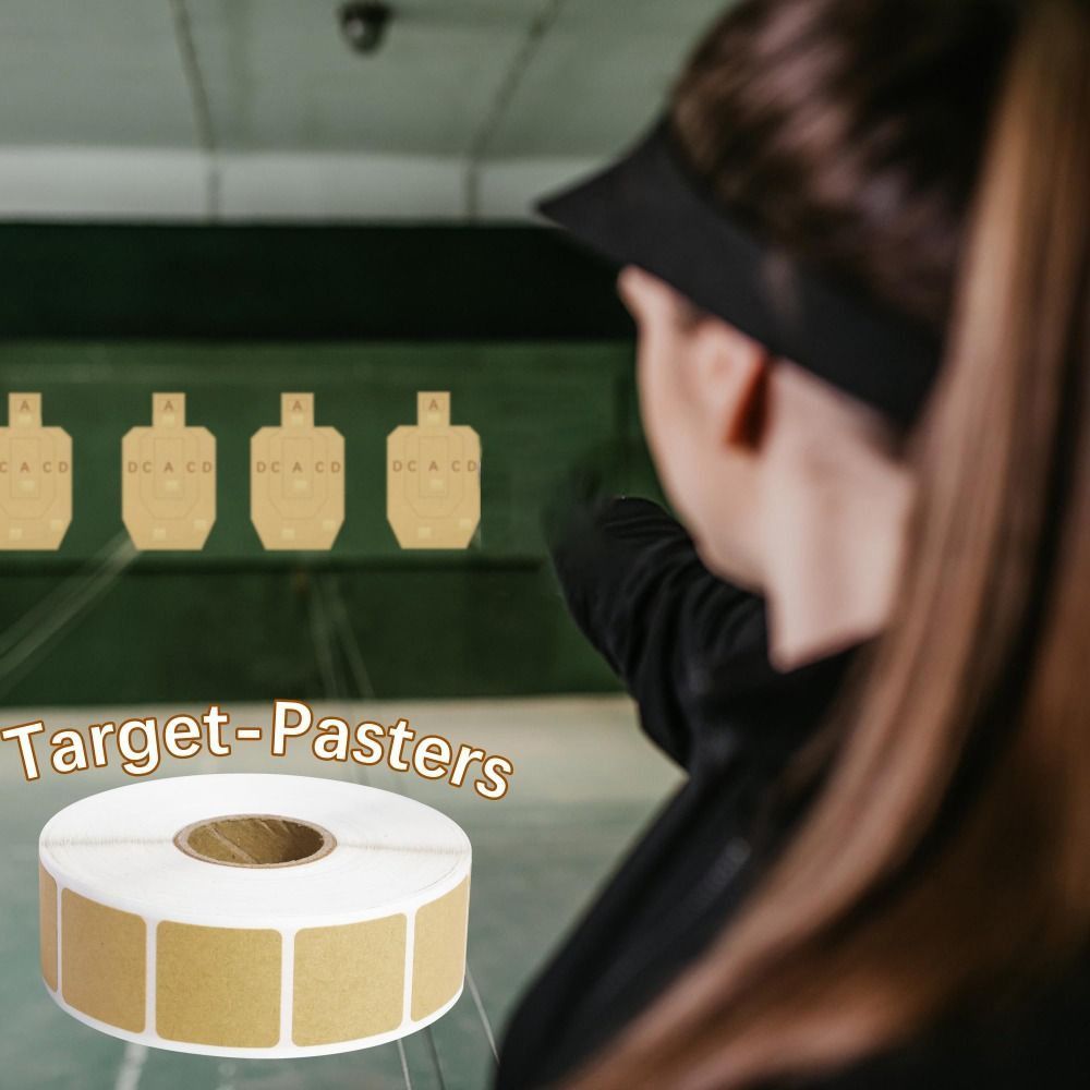 Square Target Pasters Self-Adhesive Target Stickers for The Shooting Labels Target Labels Practice