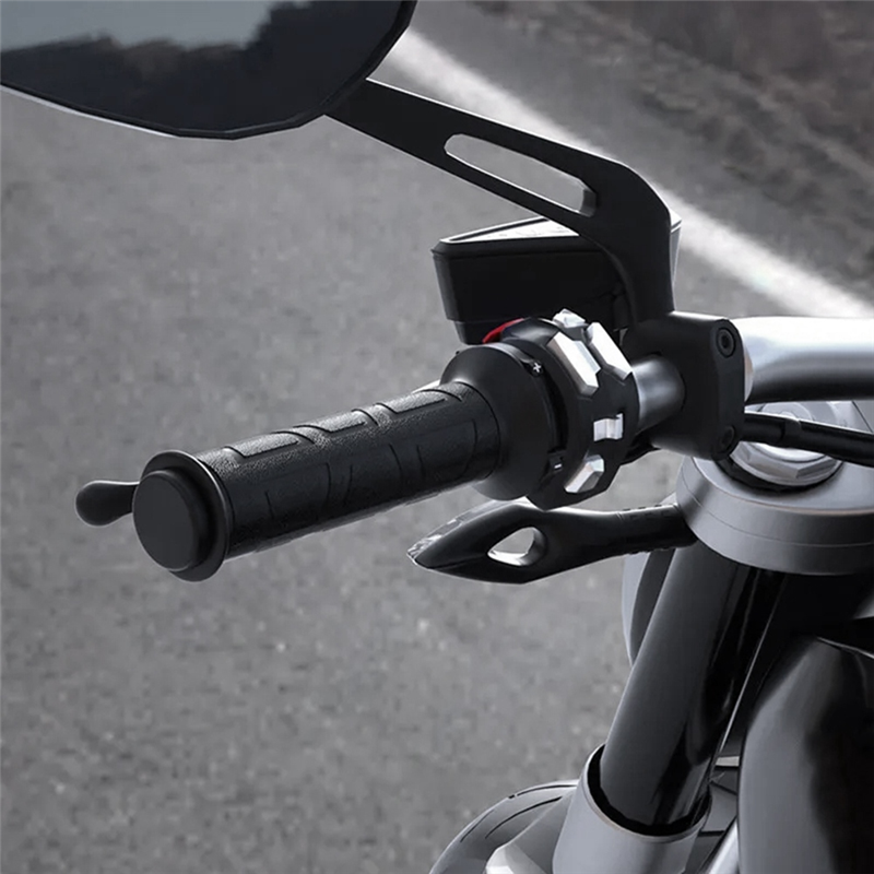 AUTO Nero 7/8 "motos Moto manubrio Calda Elettrico Heated Grips Maniglia Del Manubrio Scaldino manillar motociclo di vendita calda