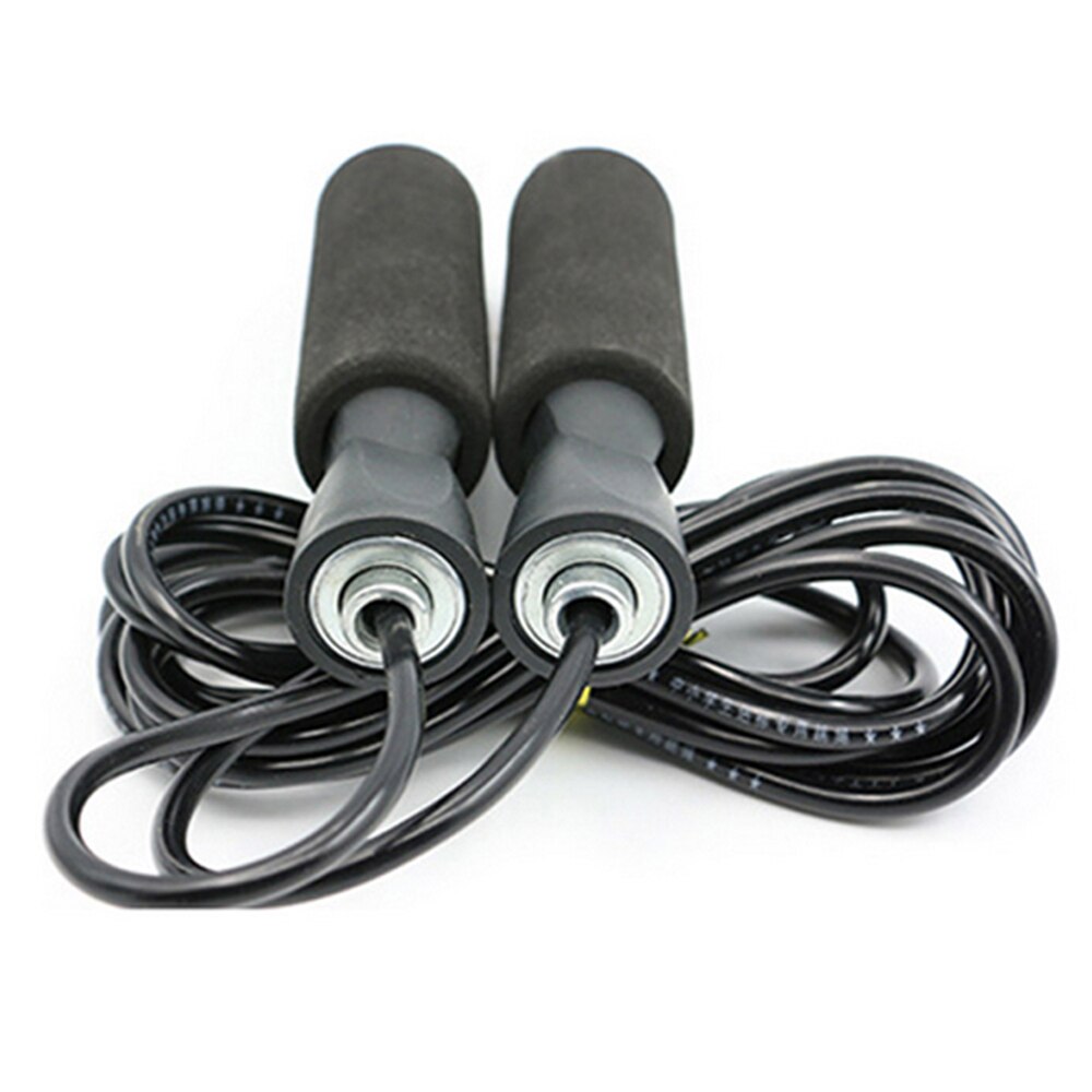 Cuerda de alambre de acero, cuerdas para saltar para boxeo MMA, gimnasio, entrenamiento de Fitness, crossfit, salto de cuerda, salto de cuerda, rodamiento de bolas de Ultra velocidad, saltar: Default Title