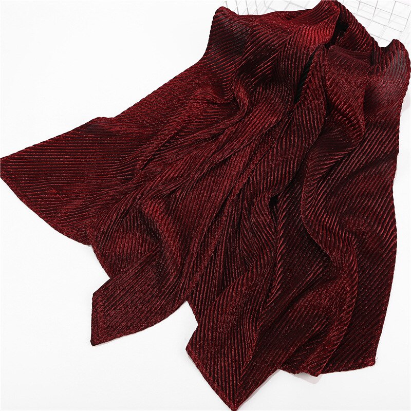 Luksusmerke glitter muslimsk islamsk sjal instant hodeskjerf vanlig omslag foulard dubai hijab femme musulman skjerf turban for kvinner
