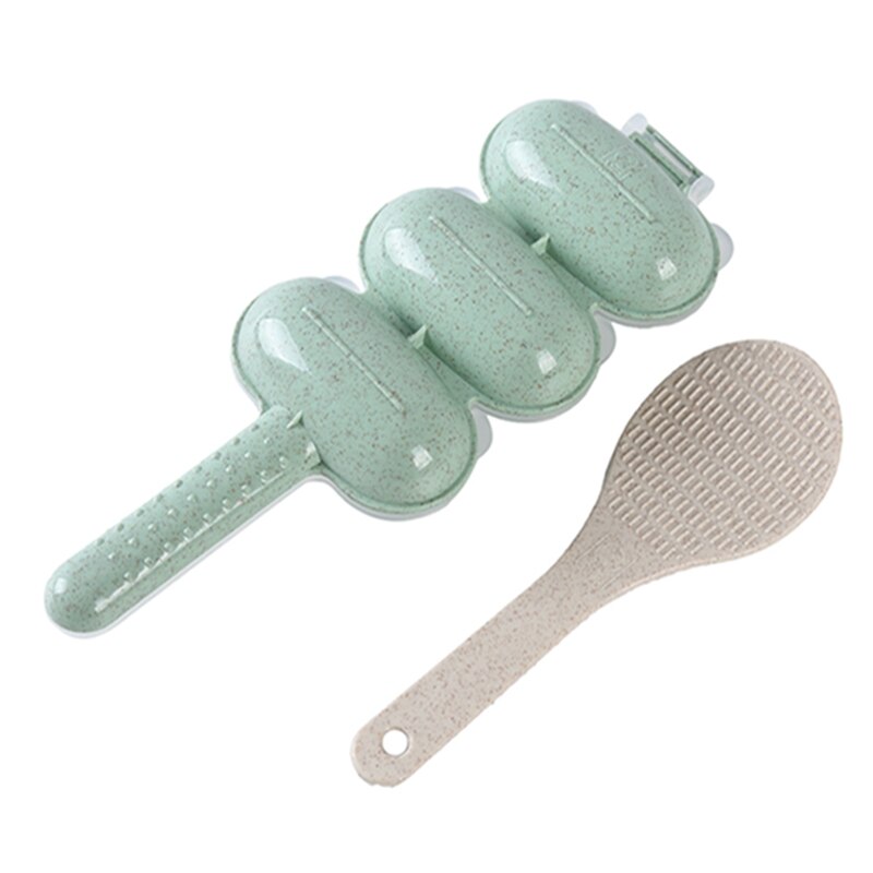 Molde 3D para hacer pasteles, herramienta de cocina para bebé, bola de arroz, vibrador, decoración de alimentos para niños