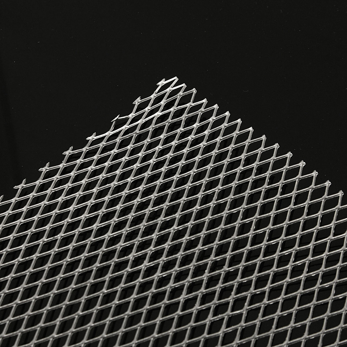 25X20cm 1pcs Sheets Aluminium Modelling Mesh Fine Medium And Coarse Appox Car Grill Mesh Sturdy Metal Mesh: indigo