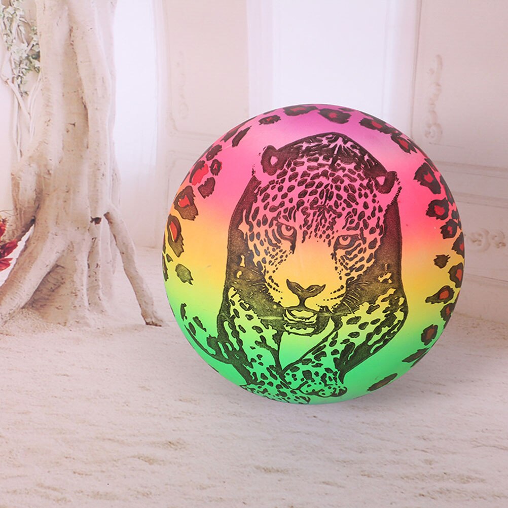 Random Rainbow Beach Balls Inflatable Beach Ball For Kids Indoor Outdoor Soft Touch Volleyball For Swimming Pool Garden