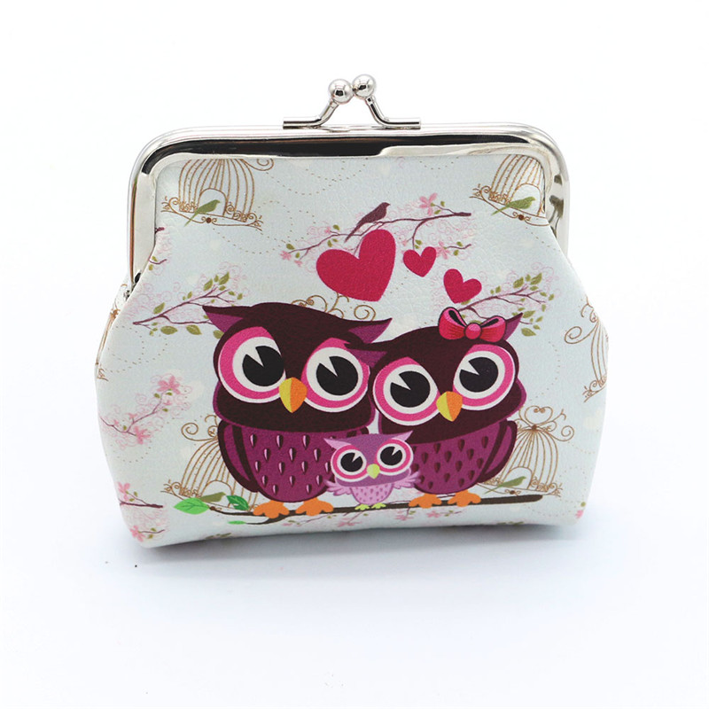 Leuke Stijl 3D Dieren Kat & Hond Rits Pluche Portemonnee Kawaii Kinderen Portemonnee Vrouwen Portemonnee Mini handtas: E