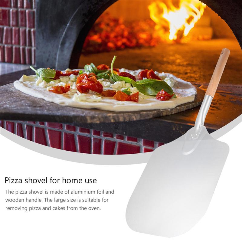 Huishouden Pizza Schop Pizza Peel Aluminium Pizza Schop Met Lange Handvat Handige Keuken Ware Handheld Koken Gebruiksvoorwerp