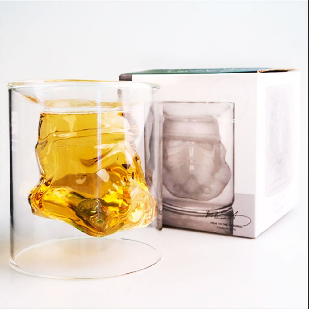 Carafe à Whisky En Forme De Bouledogue Français - 300 Ml, En Verre - Décoration Originale Pour Bar, Maison, Collection