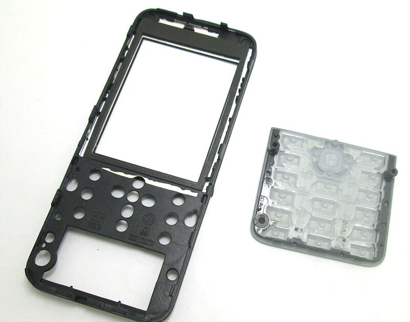 Black Front Housing Cover Case Keypad Keyboard for Nokia 208 N208