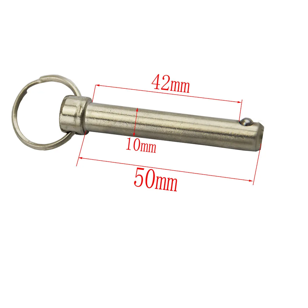 1 Piece Quick Release Push / Pull Ball Lock Pins Pin Diameter 6mm 8mm 10mm With Sprung Ball End: army green
