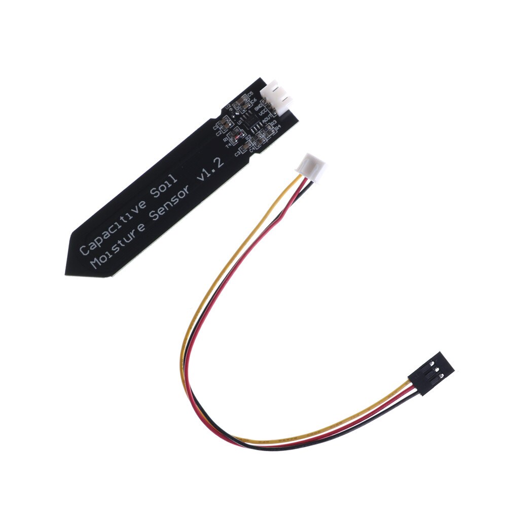 Capacitivo Sensore di Umidità Del Terreno Modulo di Non facile Corrodere Largo di Tensione Filo Resistente Alla Corrosione W/Gravità per Arduino 3.3 ~ 5.5 v