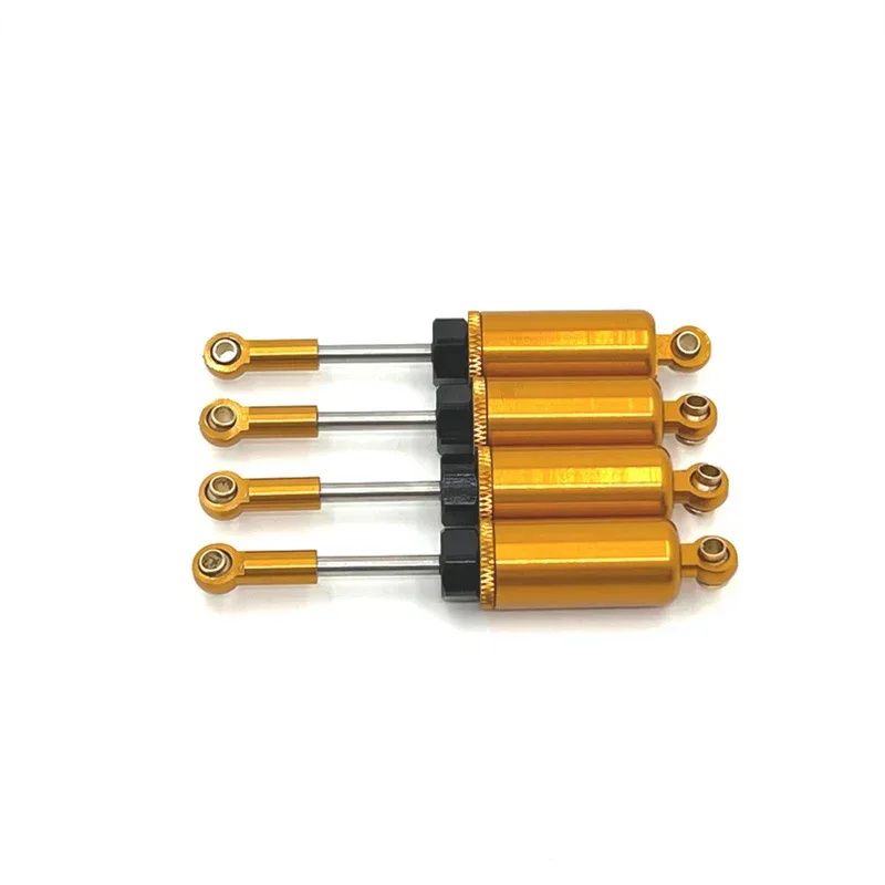 SCY 16101PRO 16102PRO 16103 Q130 1/16 RC Car Remote Control Car Accessories Metal Upgrade Hydraulic Shock Absorber: Yellow