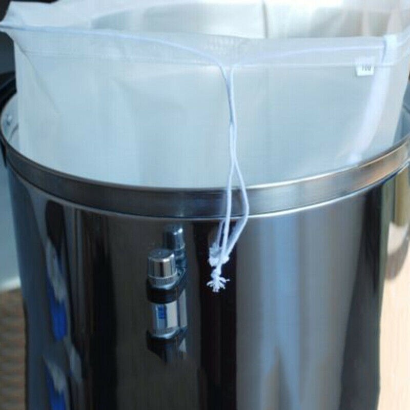 100/200 Mesh Brouwen Zeef Zak Food Grade Moer Melk Wijn Bier Zeef Emmer Soja Sap Plantaardige Vulling Koffie Aquarium Filter