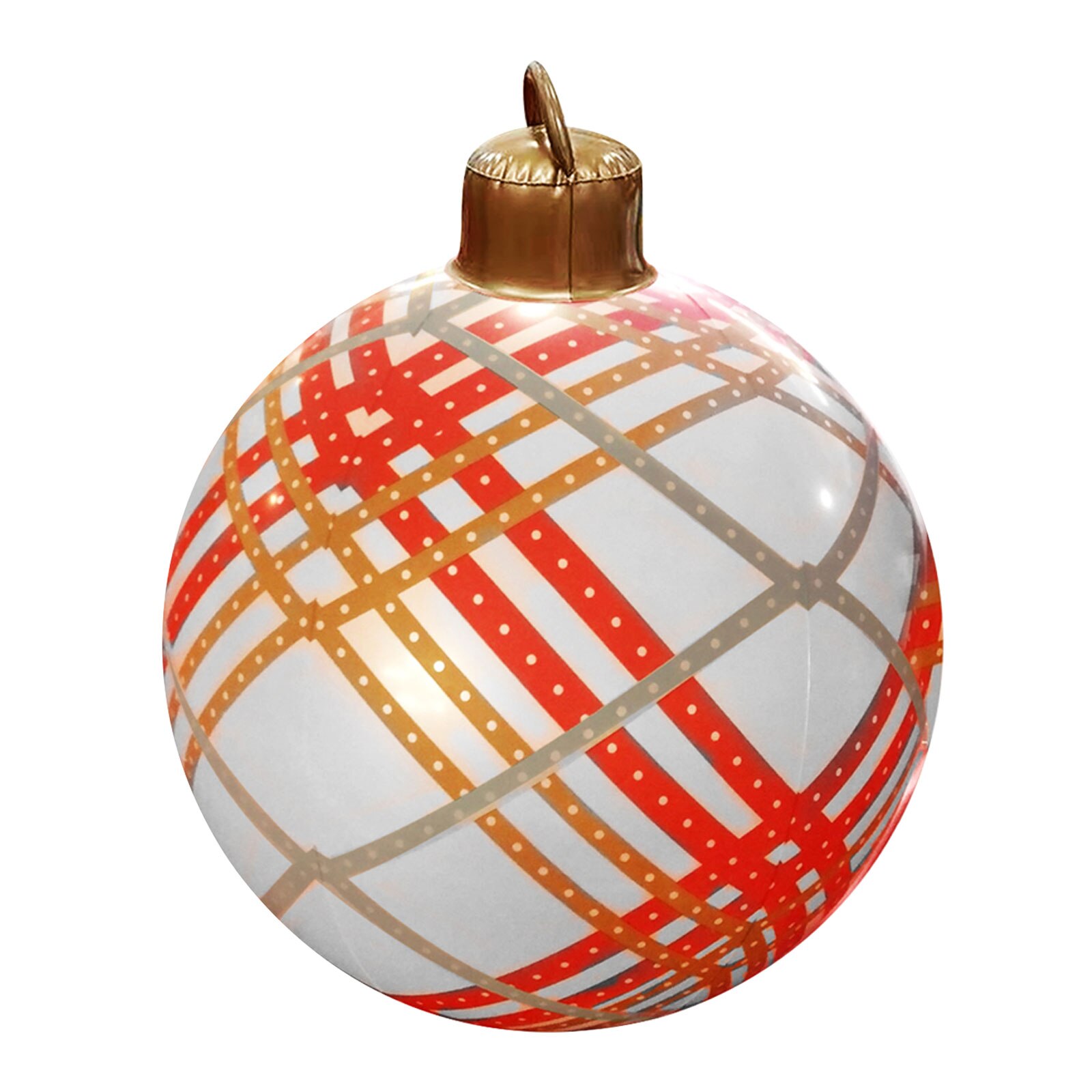 Christmas Inflatable Balls Hanging Ornament for Party Decoration Household Window Curtain Decor: Style A
