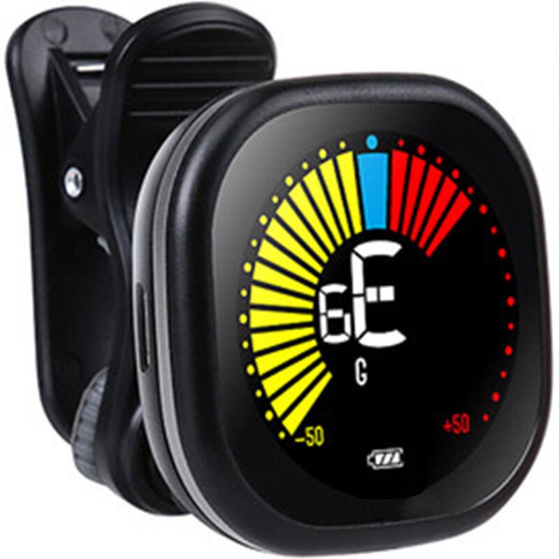 Guitar Tuner Rechargeable Ukulele Violin Automatic Dedicated High-precision Tuner VA Color Display USB Tuner