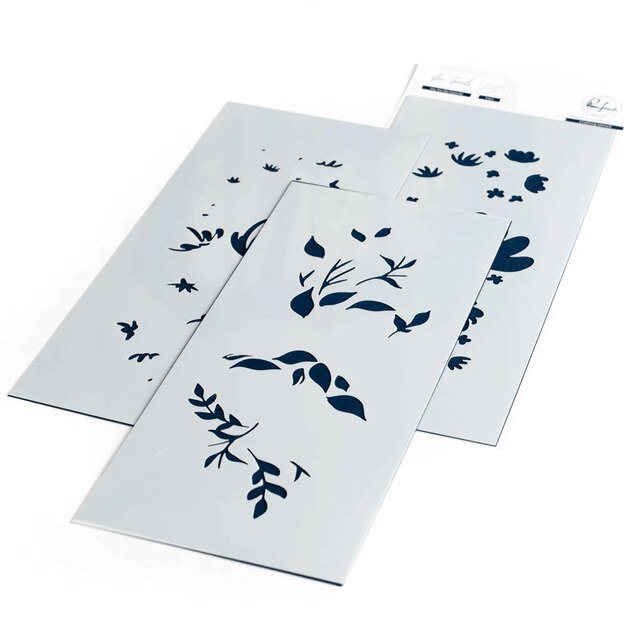 Metalen snijmallen voor valse bloemen, sjablonen voor doe-het-zelf stempels scrapbooking fotoalbum reliëfdrukpapier trouwkaarten maken: Sjabloon -110 x 230mm