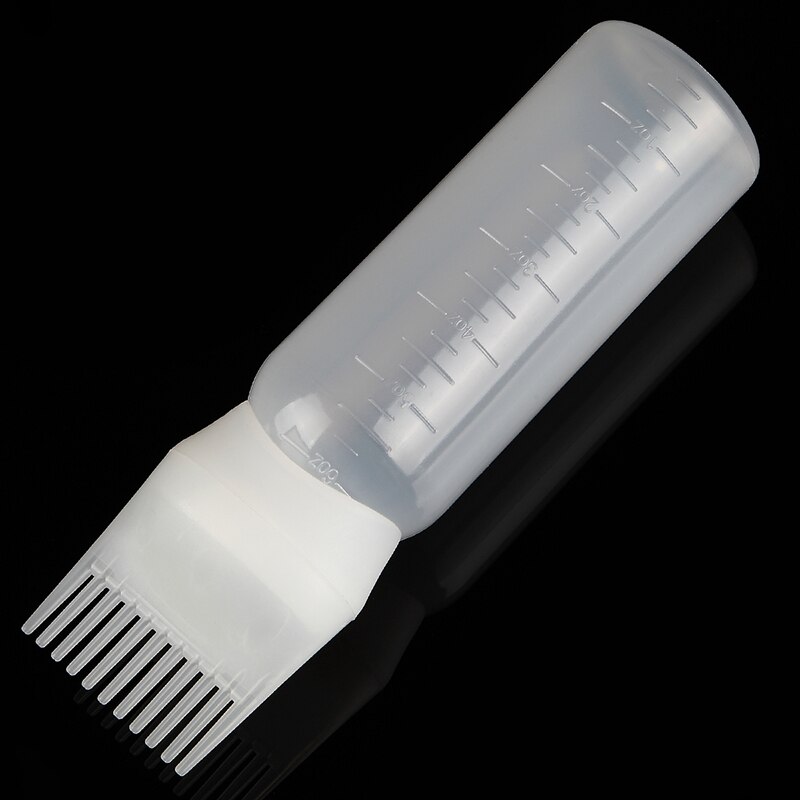 1PC 120ml Hair Dye Bottle Applicator Brush Dispensing Salon Hair Coloring Dyeing Hair Dry Cleaning Bottle