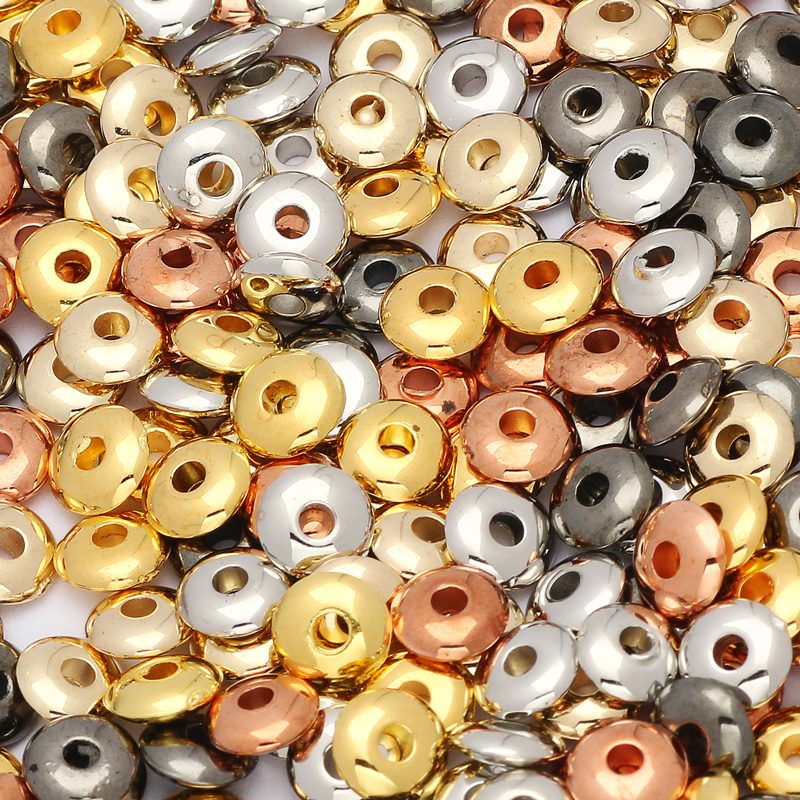 Lot De 500 Perles De Rocaille Jaune 4mm (6/0) - Pour Création De Bijoux, Neuf