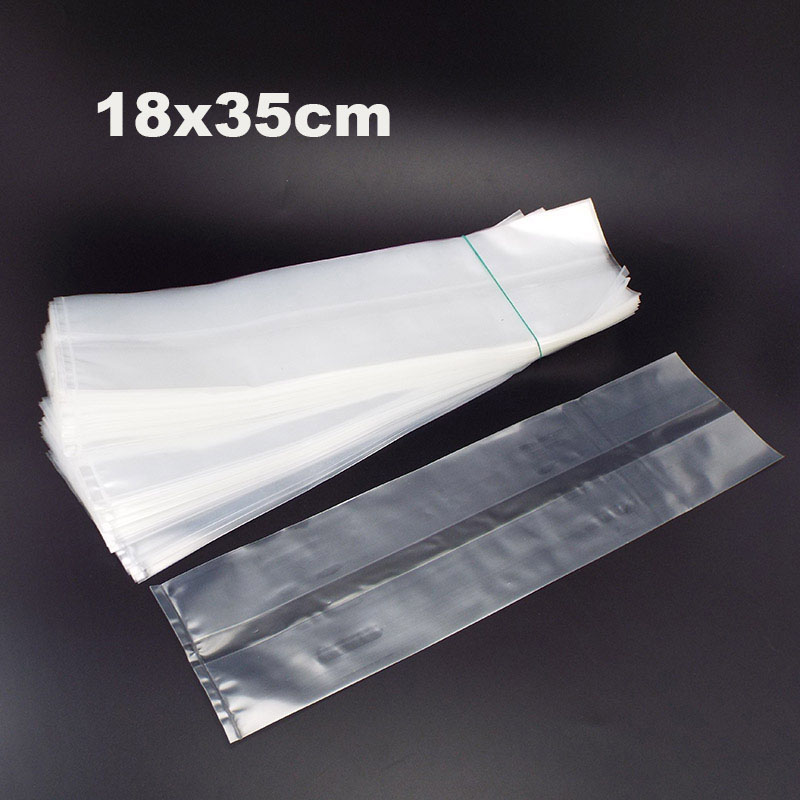 PVC Paddestoel Spawn Grow Bag groeiende Planten potten ring teelt planter Substraat Hoge Temp Pre Afsluitbare Tuin Planter Gereedschap: XS / Licht Geel