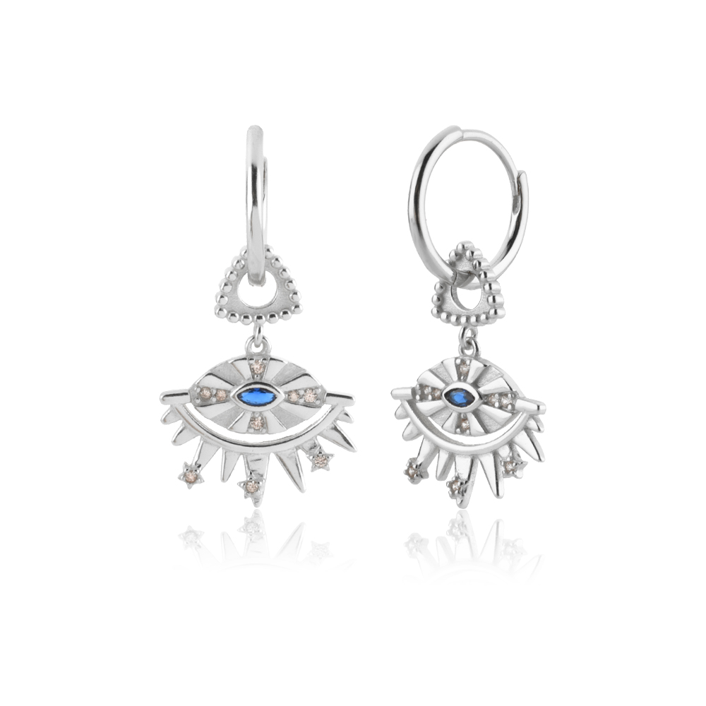 Zilver hanger Pentagram met Amethist - Spirituele winkel