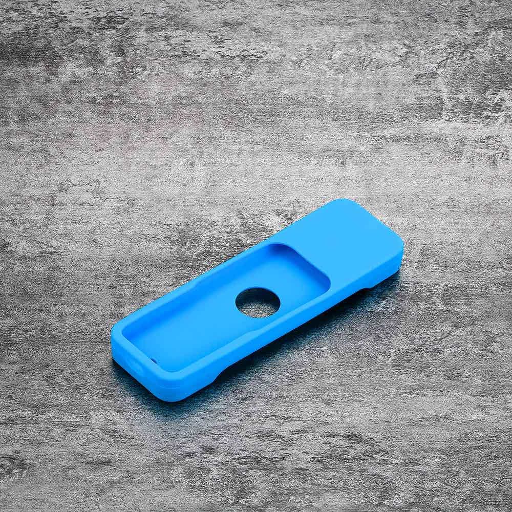 Silicone Shock Proof Duurzaam Soft Cover Stofdicht Waterdichte Beschermhoes Rechthoek Mouwen Voor Apple Tv 4 Afstandsbediening: Blue