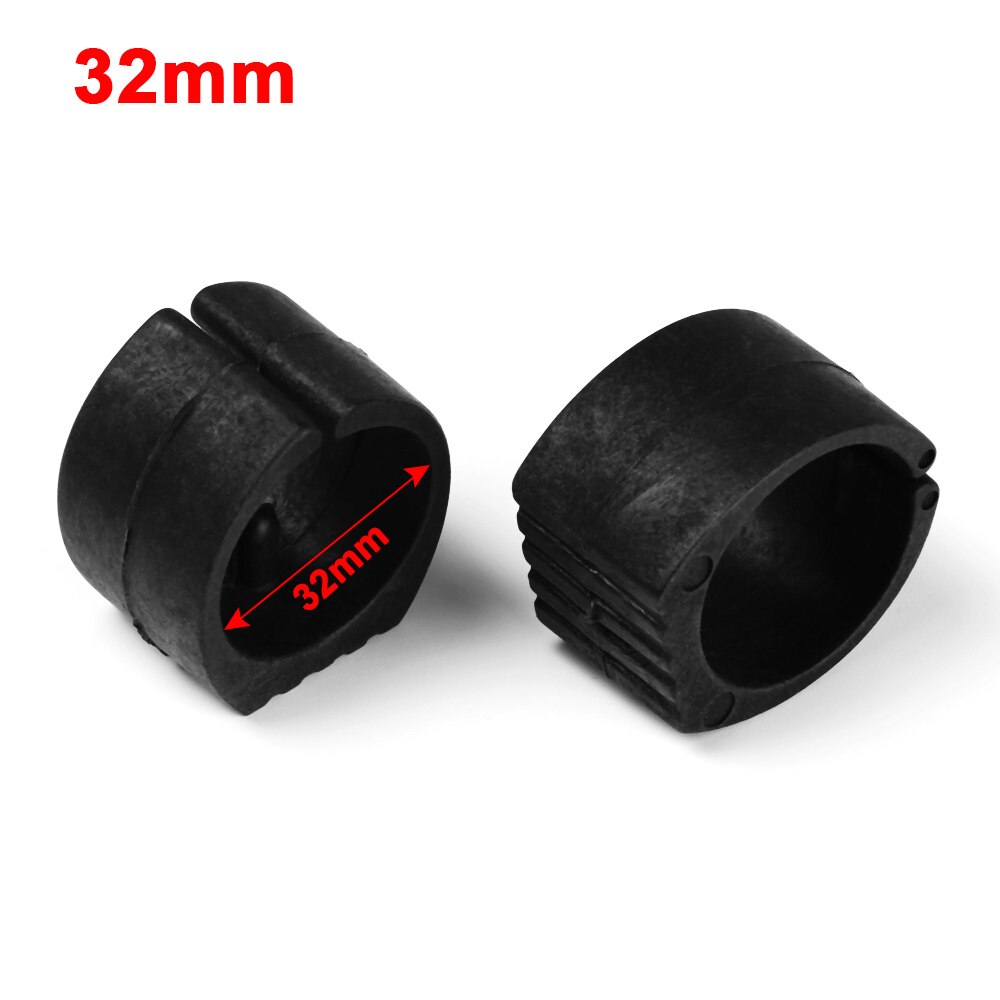 10 stk stol skammel ben rør klemme stol fod anti-front vip u formet gulv glider slange hætter kofanger dæmper gulvbeskytter: 32mm