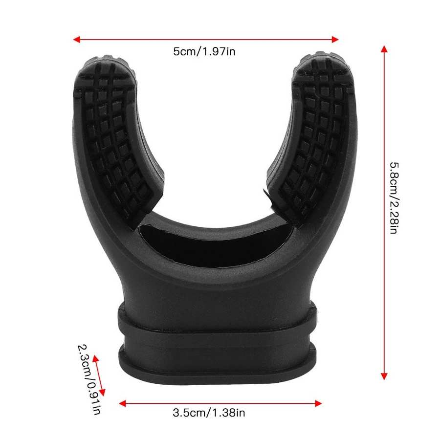 Silicone Mouth Piece Diving Scuba Dive Snorkel Silicone Bite Mouthpiece Mouthpiece Diving Swimming Breathing Equipment