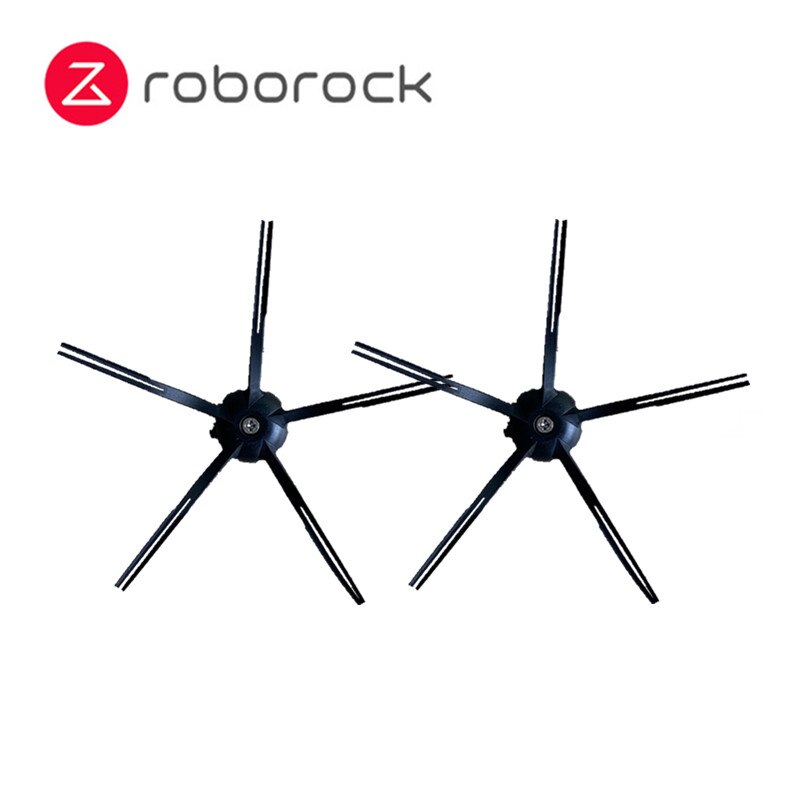 Original roborock tilbehør til  s5 max  / e4 / e5 / s45 max  / s6 maxv aftagelig hovedbørste, silikone sidebørste vaskbart filter