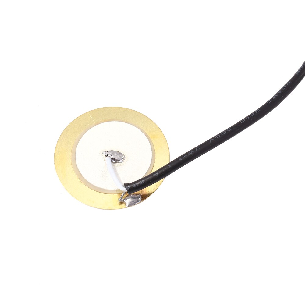 6.35mm Thumb Finger Piano Piezo Contact Microphone 1/3 Transducer Pickups for Kalimba Musical Instrument Tool