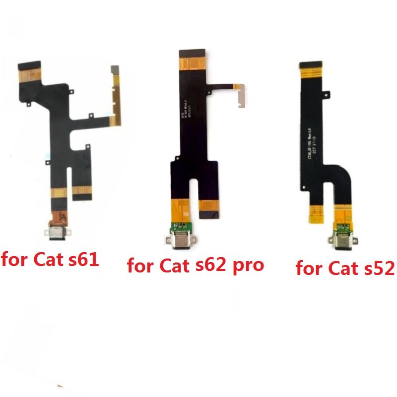 USB Lade Jack Port Connector Board Für Katze S61 S52 S62 Pro Ladegerät Flex Band Kabel Ersatz Reparatur Teile