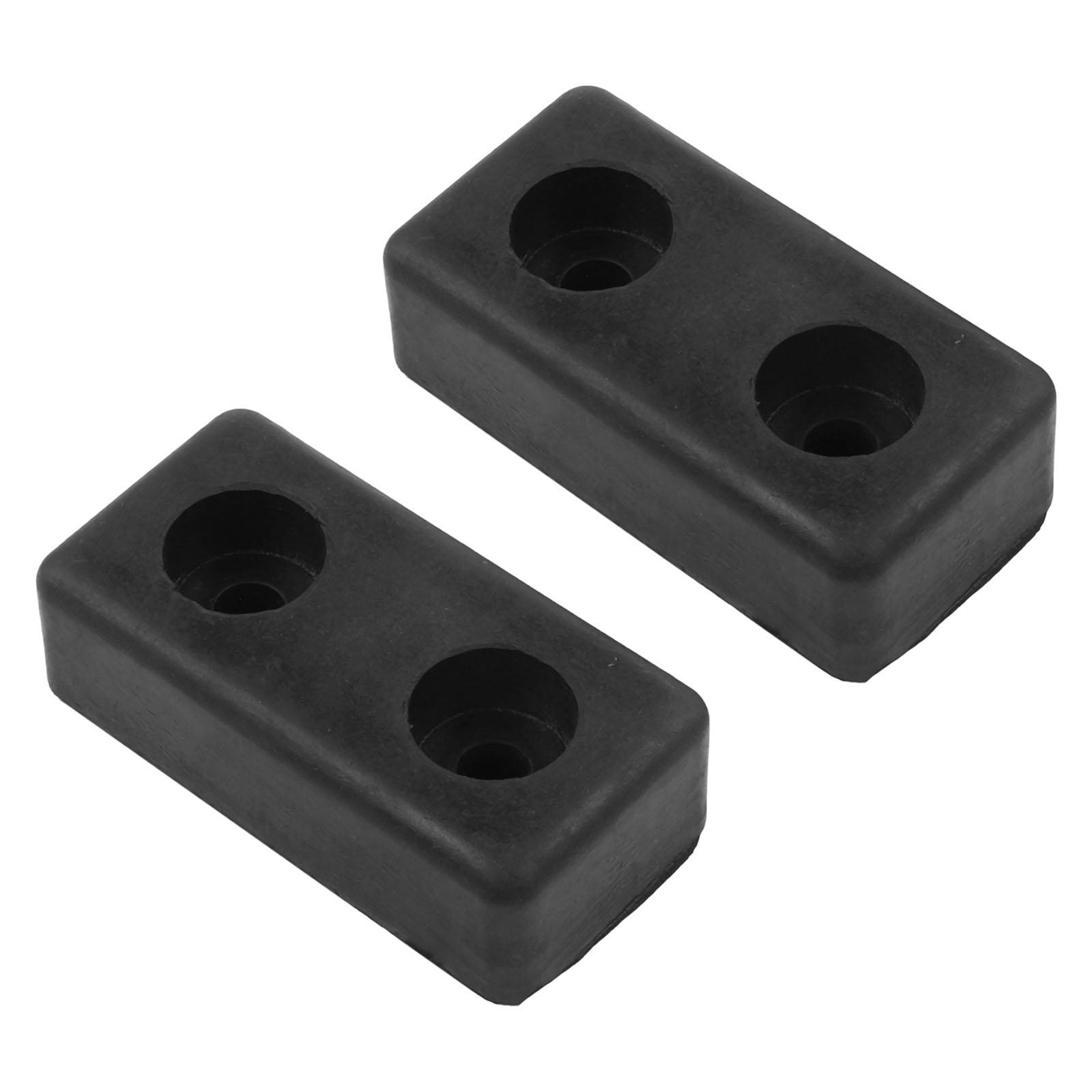 Rubber Bumpers Pads For Gym Machines 2 Pack Supporting Stability And Vibration Reduction For Treadmill Elliptical And Bike Units