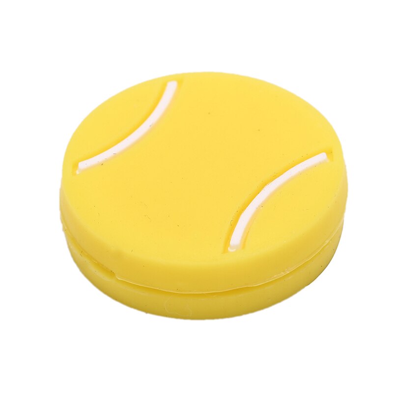 1PC Tennis Racket Damper Shock Absorber To Reduce Tennis Racquet Vibration Dampeners Raqueta Tenis Pro Staff Bracelet Randomly: yellow