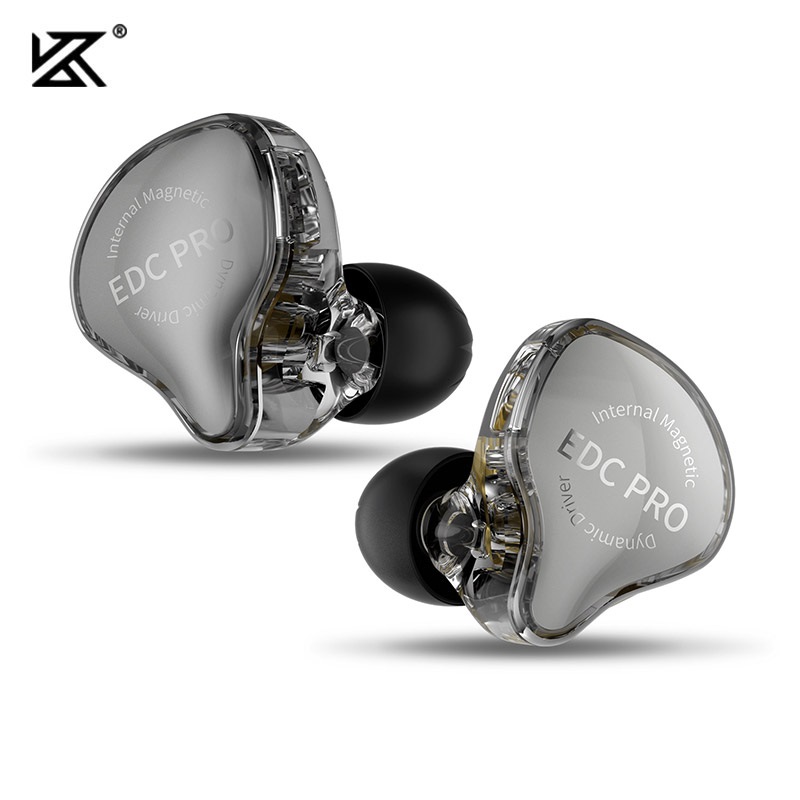 KZ EDC Pro auriculares con cable, audífonos de música de graves HIFI estéreo, Monitor en vivo de escenario, Auriculares deportivos de Metal para juegos, PK EDX PRO