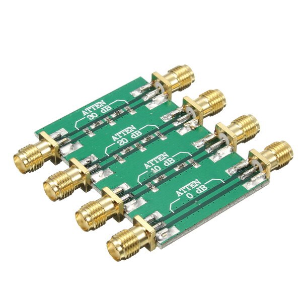 23DBm DC 4.0GHz RF Fixed Attenuator SMA Double Female Head 0DB 10DB 20DB 30DB