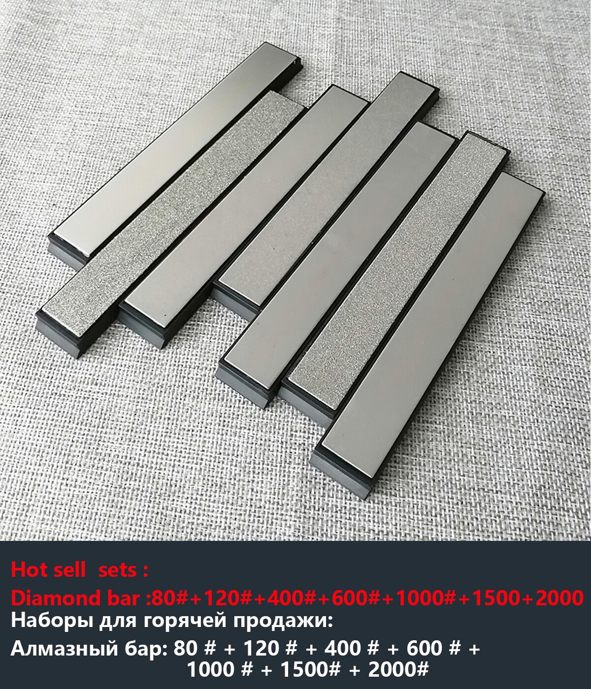 3pc/11pcs set Knife Sharpener diamond whetstone sets for RUIXIN PRO RX-008 diamond bar Variety of whetstone combo sets: 7pcs