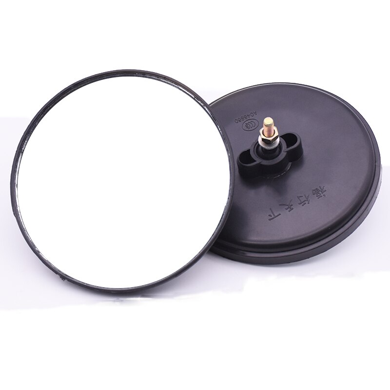 Trehjulet rund konkav konveks spejl 6mm/8mm 360 graders justerbar motorcykel auto bilcykel 4- hjul reflektor bakspejle