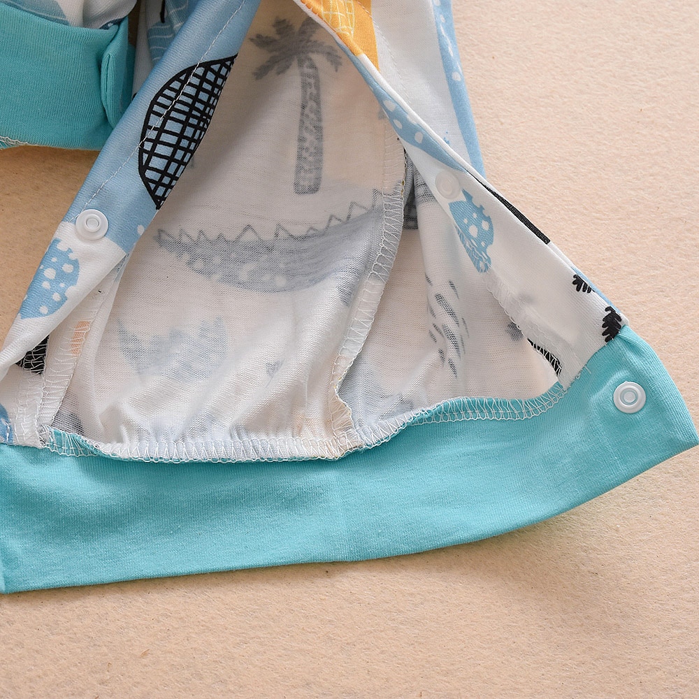 Pudcoco printemps automne bébé combinaisons 0-24M bébé enfants garçon fille infantile coton barboteuse combinaison vêtements tenue enfant en bas âge bébé