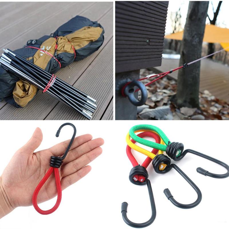 3 stk/sæt udendørs camping telt reb strammer spænde krog fast bundt stropper faste stropper telt elastisk camping tilbehør