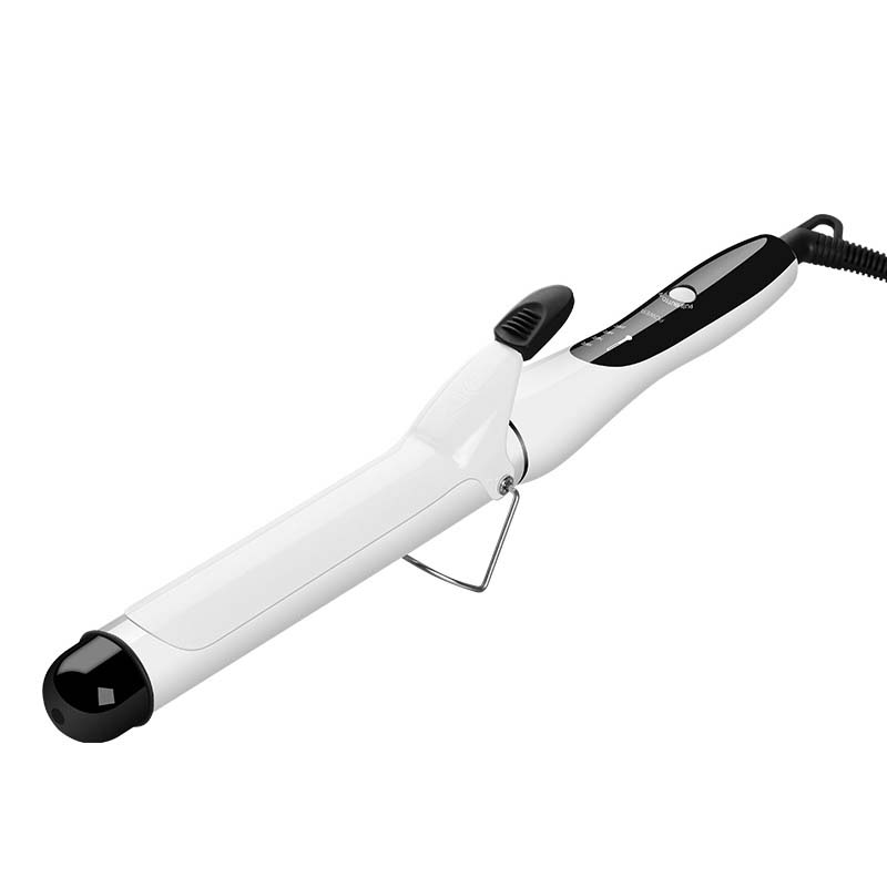 Hair Curling Iron Electric Ceramic Large Wave Curler 25Mm Curler Curly Bangs Inside Button Curler Iron Styling Tool: US