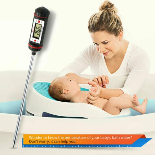 Cooking Meat Candy Jam Sugar Cooking Digital Thermometer Probe Food Kitchen BBQ