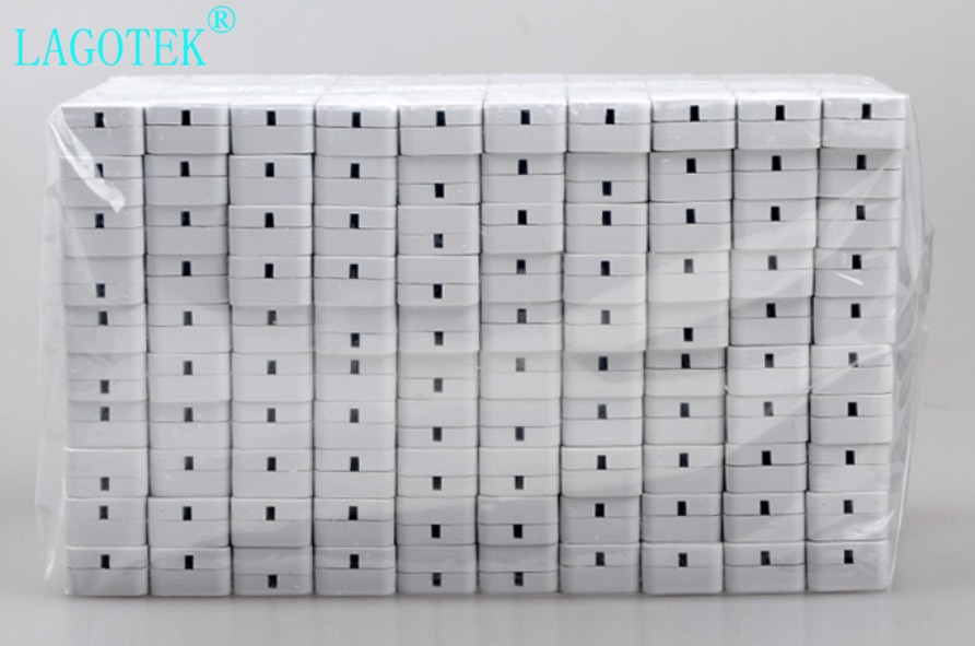 Caja protectora para empalmador de fusión de Tubo termorretráctil, cubierta de fibra óptica, 100 piezas,