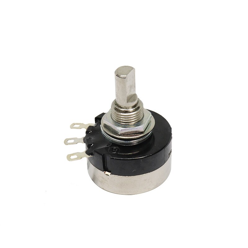 en alliage d'aluminium bouton capuchon 15x16.5mm demi-arbre 6mm contrôle du volume pour potentiomètre rotatif codeur module de commutation