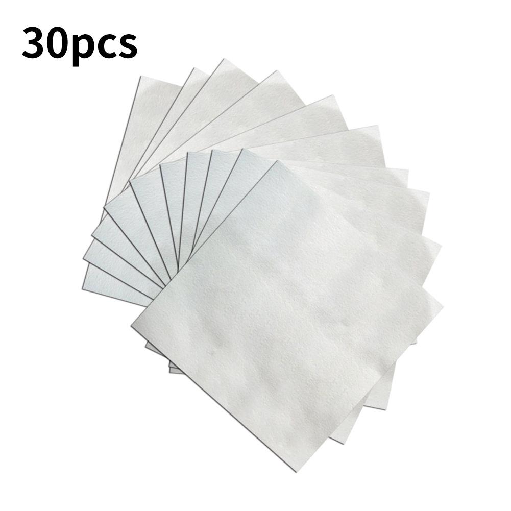 30pc Waterproof Self Adhesive Nylon Sticker Inflatable Swimming Pools Cloth Patches Tent Sofa Raincoat Umbrel Repair Tape: Default Title