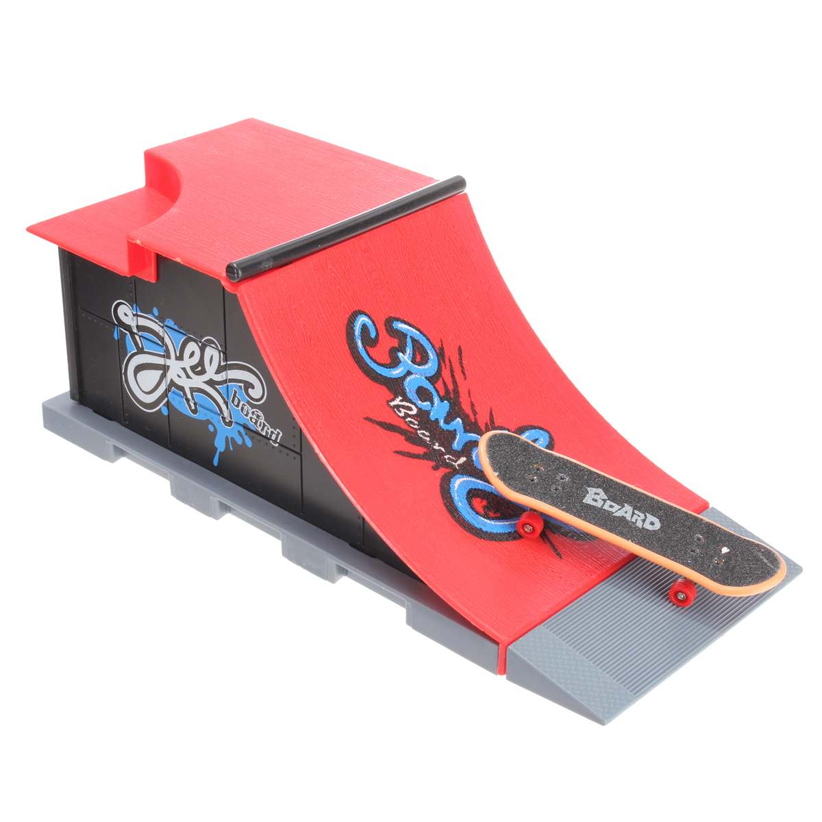 Finger deskorolki Skate części rampy zestaw zabawka pełne rowerowe palce Sport treningowy podstrunnica zabawki Skate Park Ramp zabawka dla dzieci: C