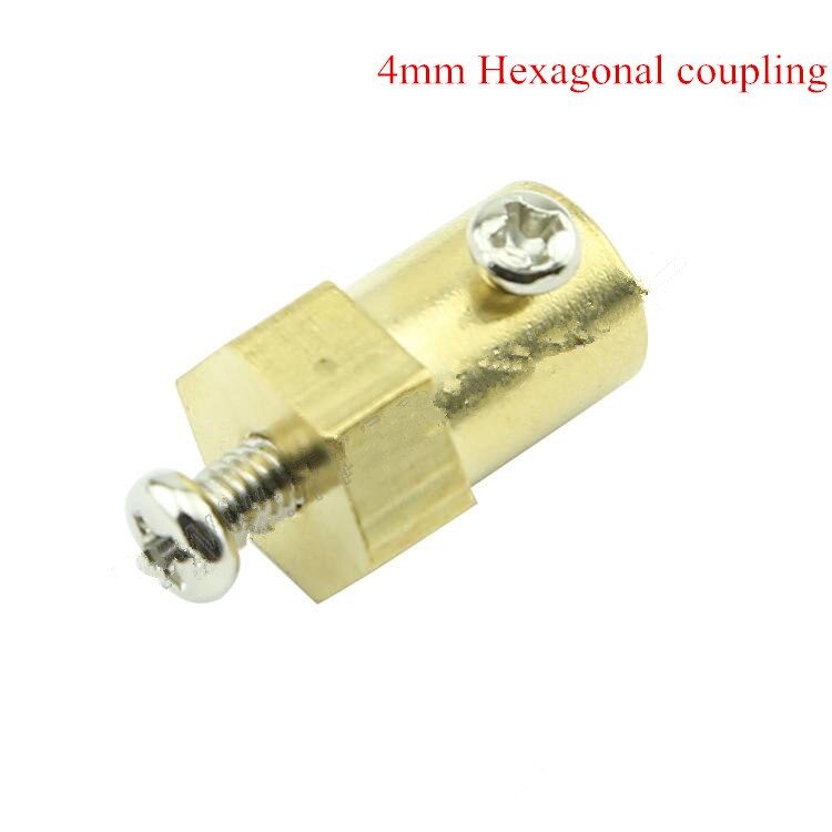 68mm Rubber Car Wheel RC Model Tire 3/4/5/6mm Brass Coupling Hex Copper Connection For Arduino DIY Robot Car Chassis Kit: 6mm coupling