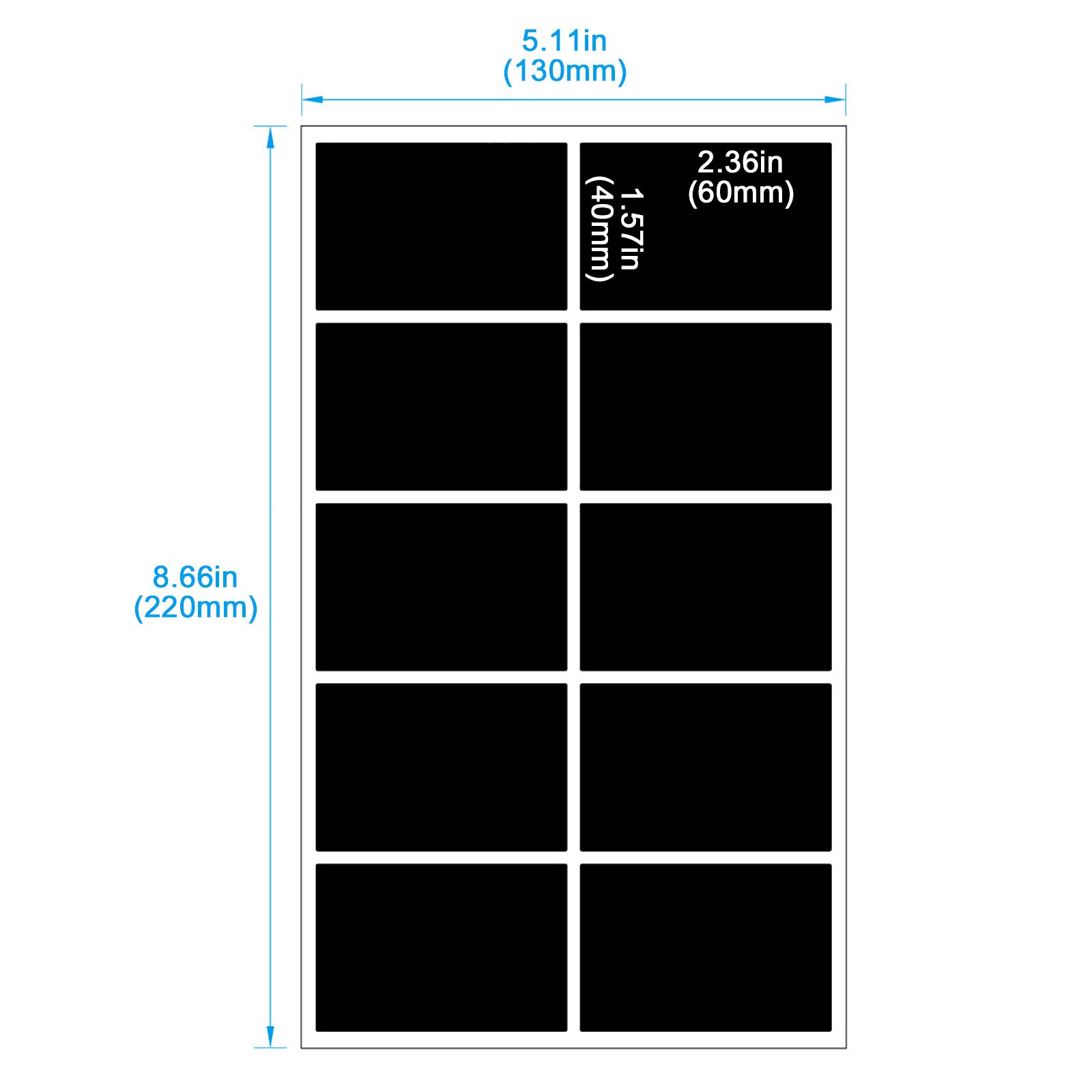 10/20 Pcs Uitwisbare Schoolbord Sticker Craft Keuken Potten Organizer Labels Schoolbord Schoolbord Sticker Schoolbord Plakt # T2P