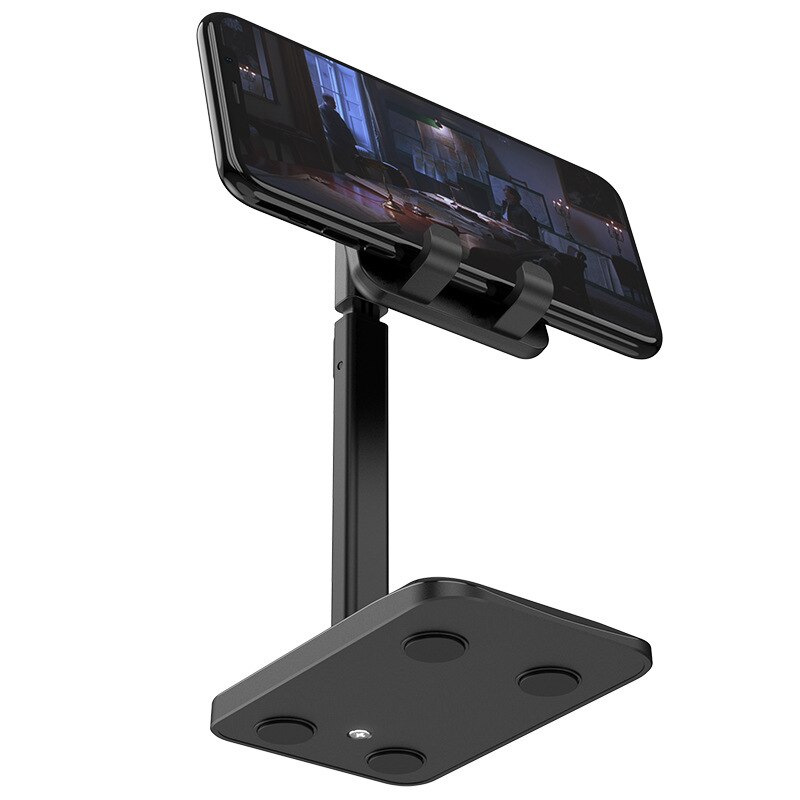 Telescopische Desktop Stand Voor Online Klasse Live-uitzending Aluminium Lui Platte Ipad Universele Mobiele Stand